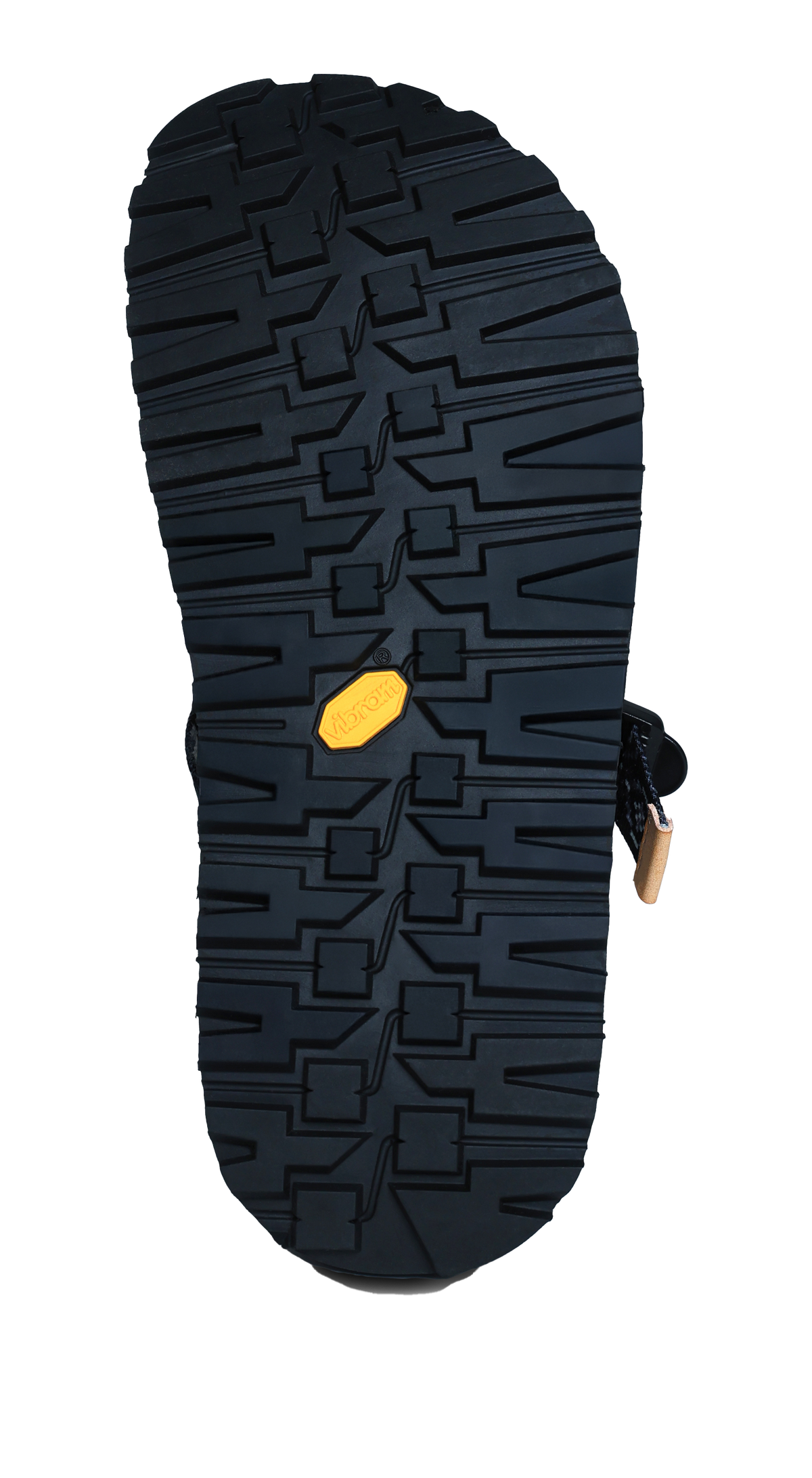 El Nido Slide | Recycled Nylon | EVA | Vibram Rubber Sole | Dark Brown Native | Black