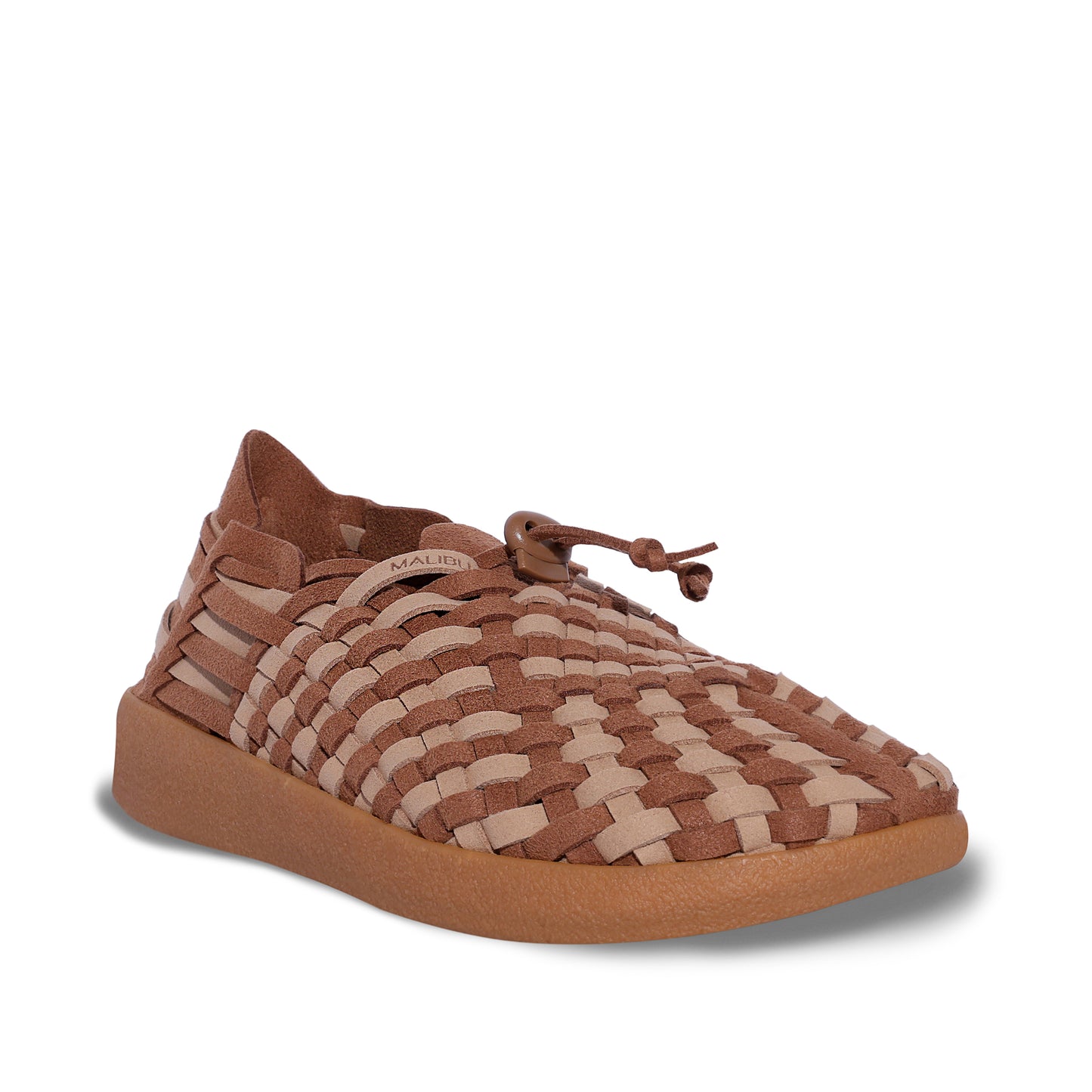 Latigo | Suede Vegan | Two-Tone | Crepe | Walnut | Beige