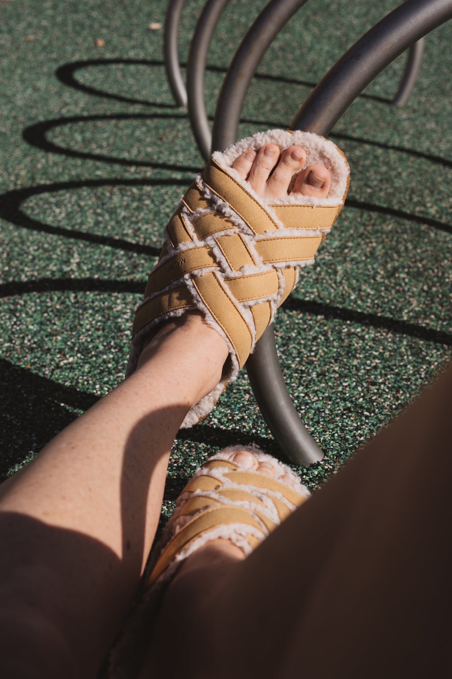 ZUMA LX - SUEDE VEGAN | SHERPA | CREPE - OAK BUFF/TAN
