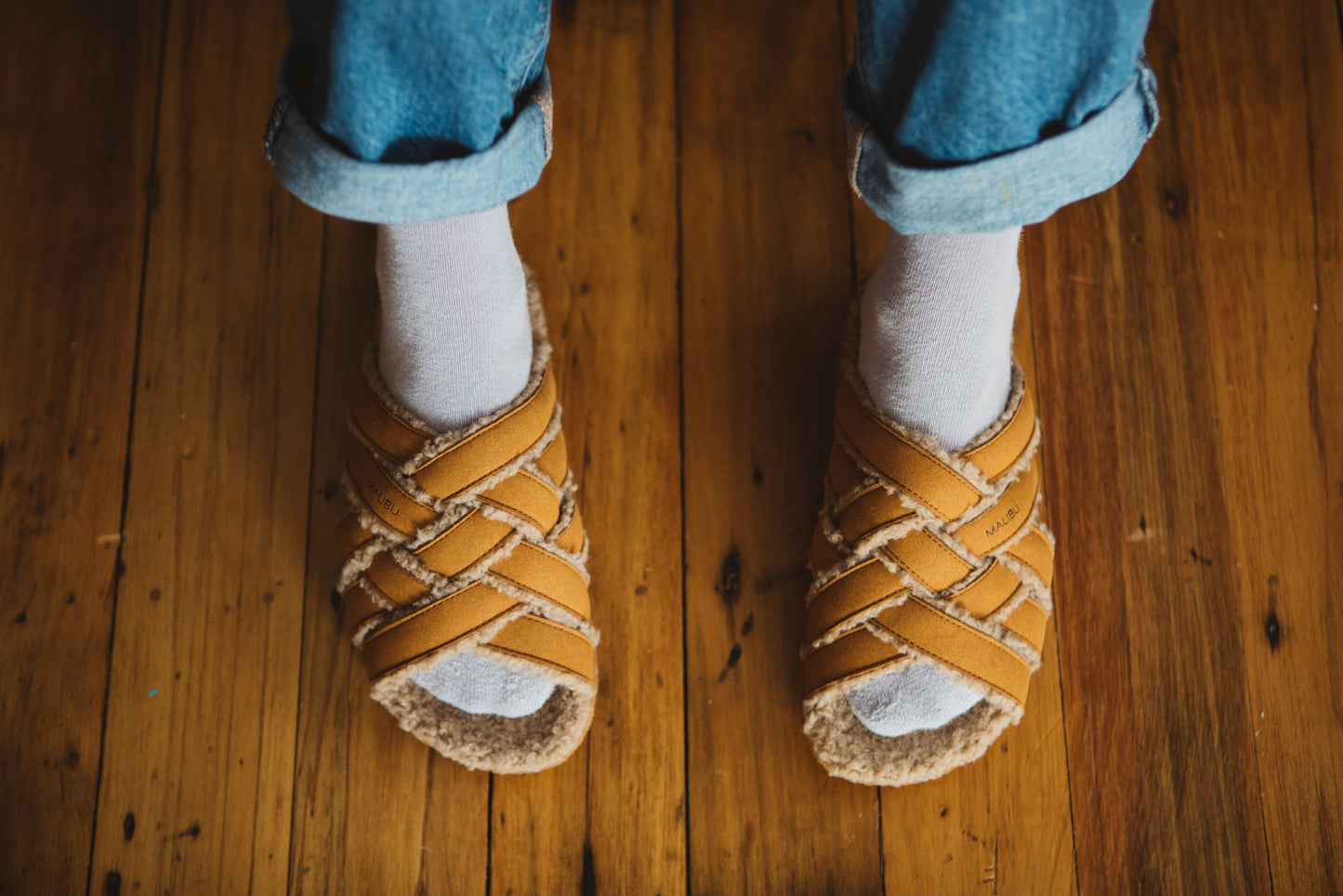 ZUMA LX | SUEDE VEGAN | SHERPA | CREPE - GOLDEN OAK/TAN