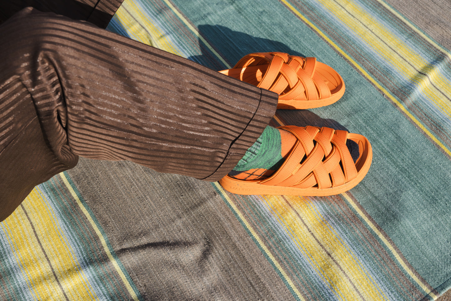 Zuma LX Recycled Poly | Cork Rubber | Orange | Orangep