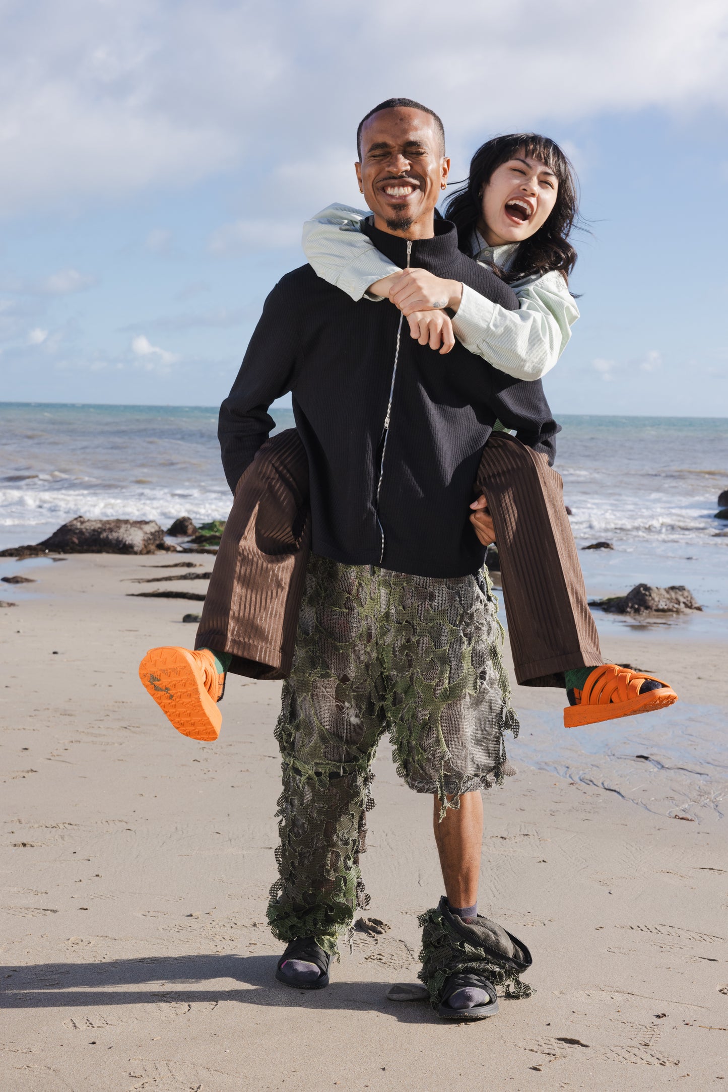 Zuma LX Recycled Poly | Cork Rubber | Orange | Orangep