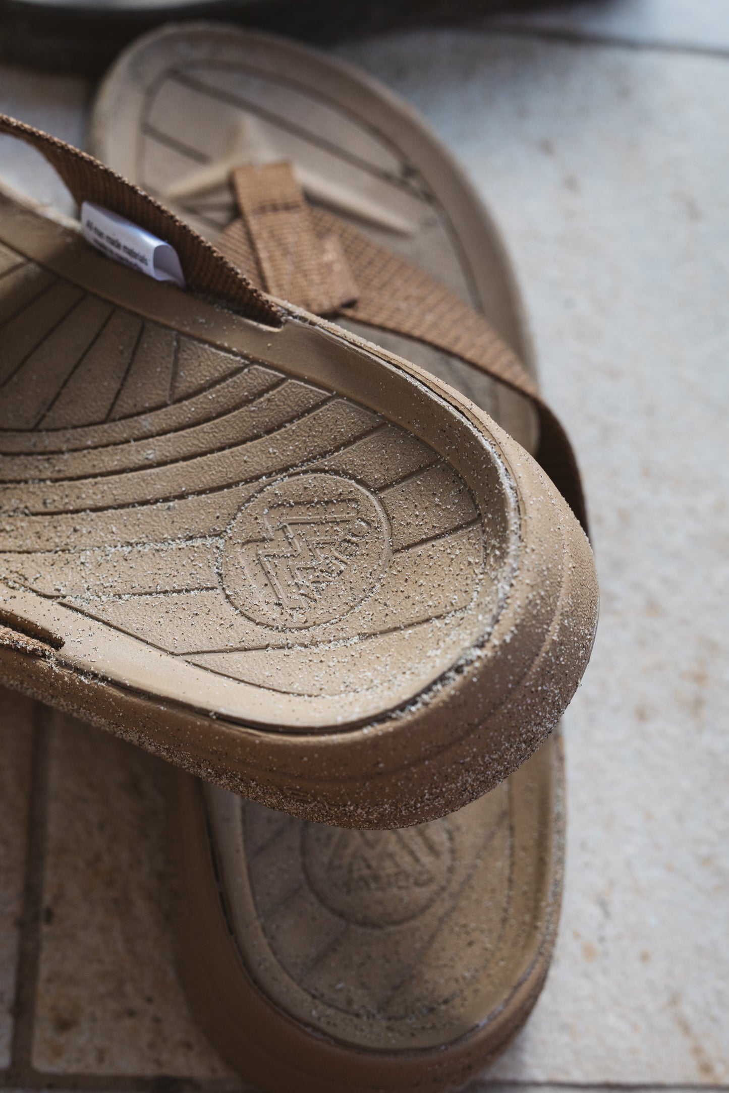 Malibu Sandals Surfrider footbed in coyote color way