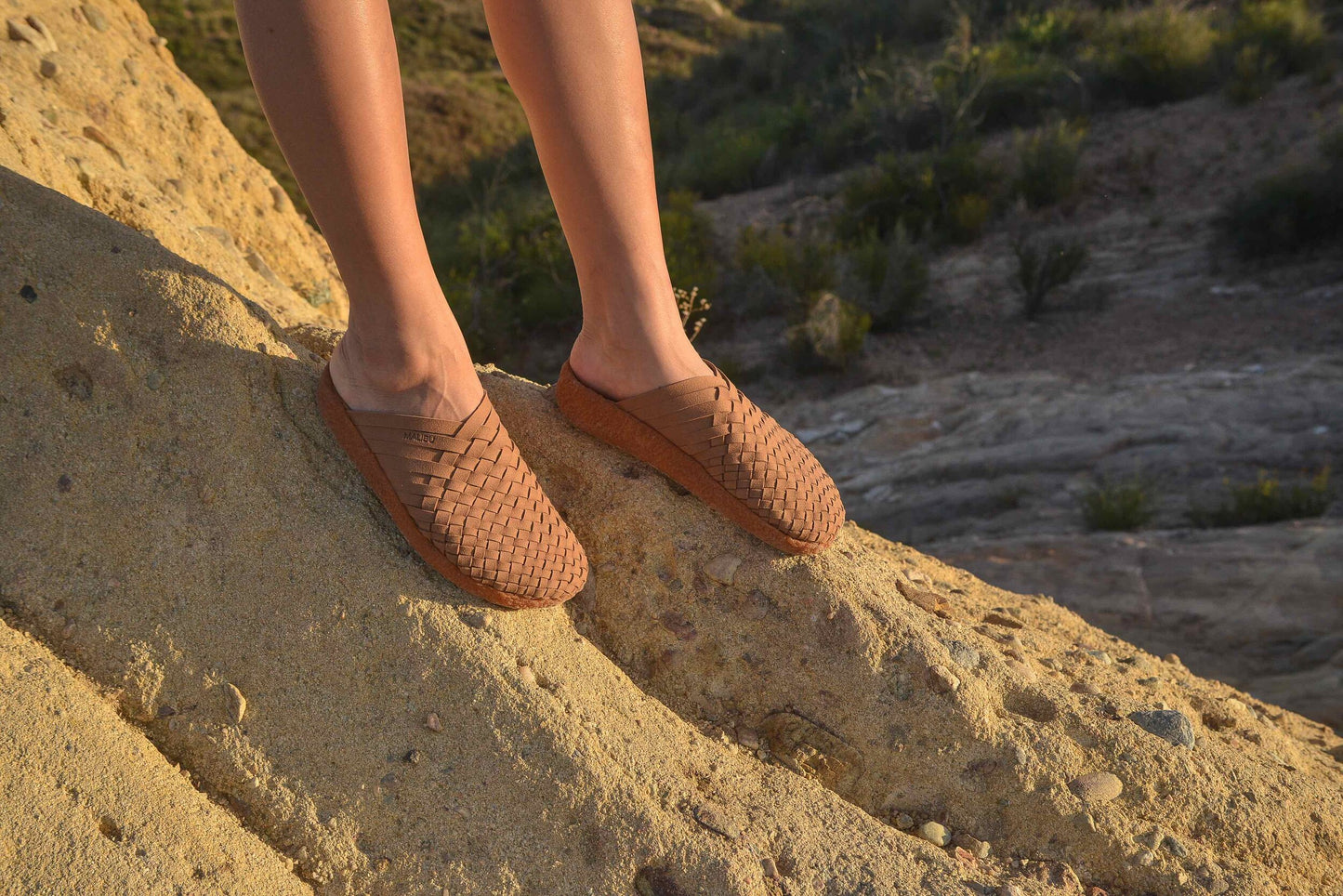 Women's Colony | Suede Vegan | Crepe | Walnut | Tan