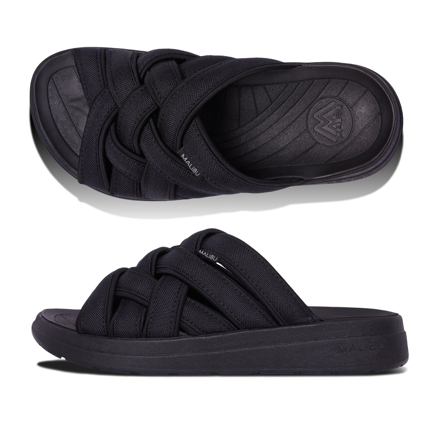 Rubber mens slides Clearance