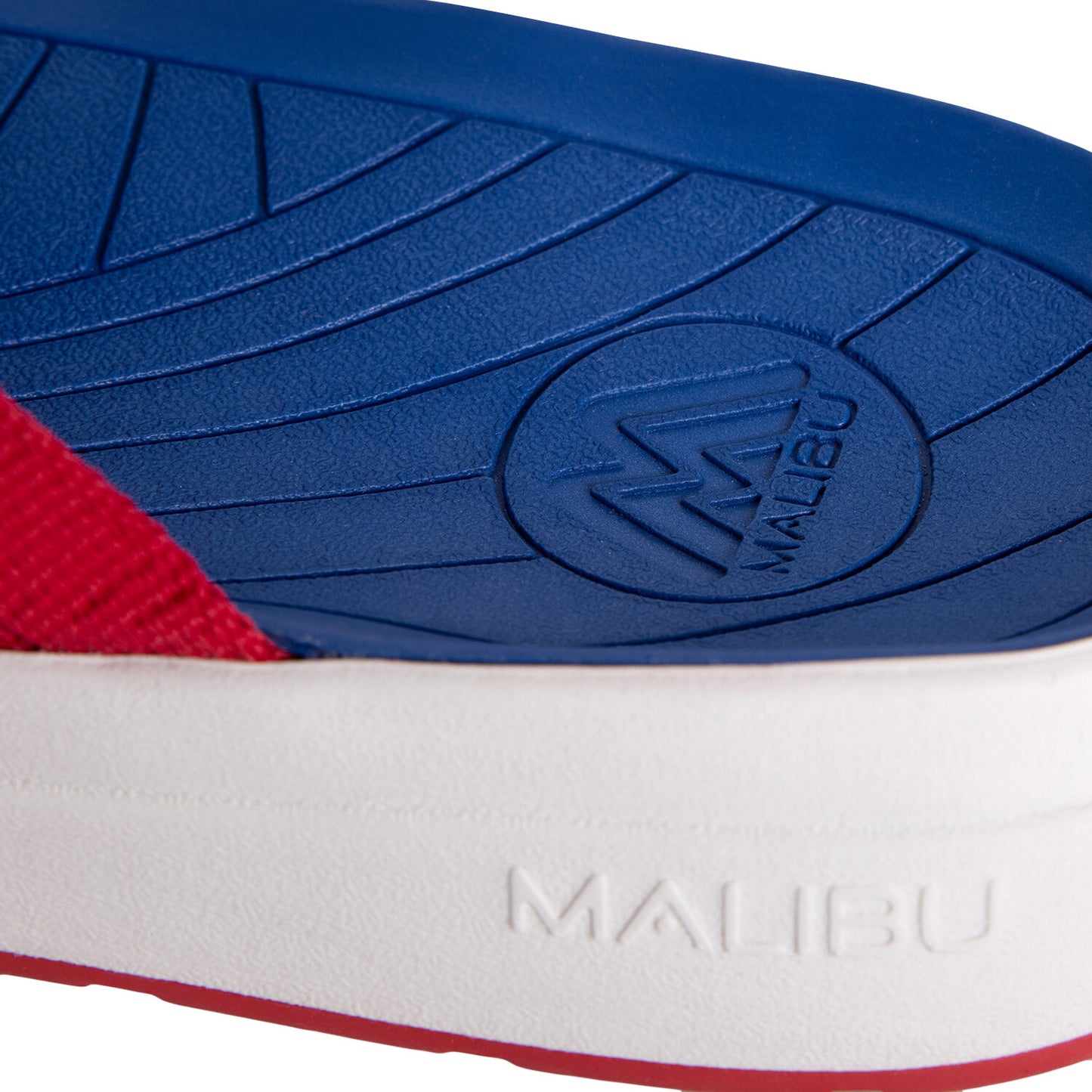 Men’s Zuma Team Slide | Red | White | Royal