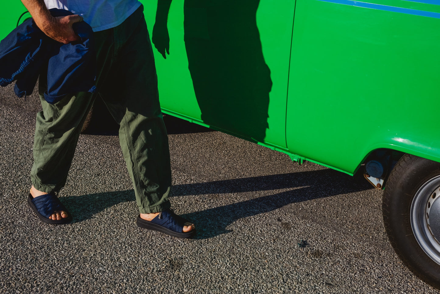 Women's Zuma Slide | Nylon | Rubber | Navy / Black