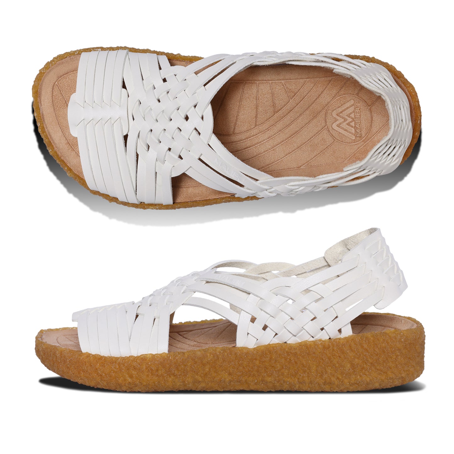 Women's Canyon Vegan Leather | Crepe Gum Rubber | Off-White | Tan
