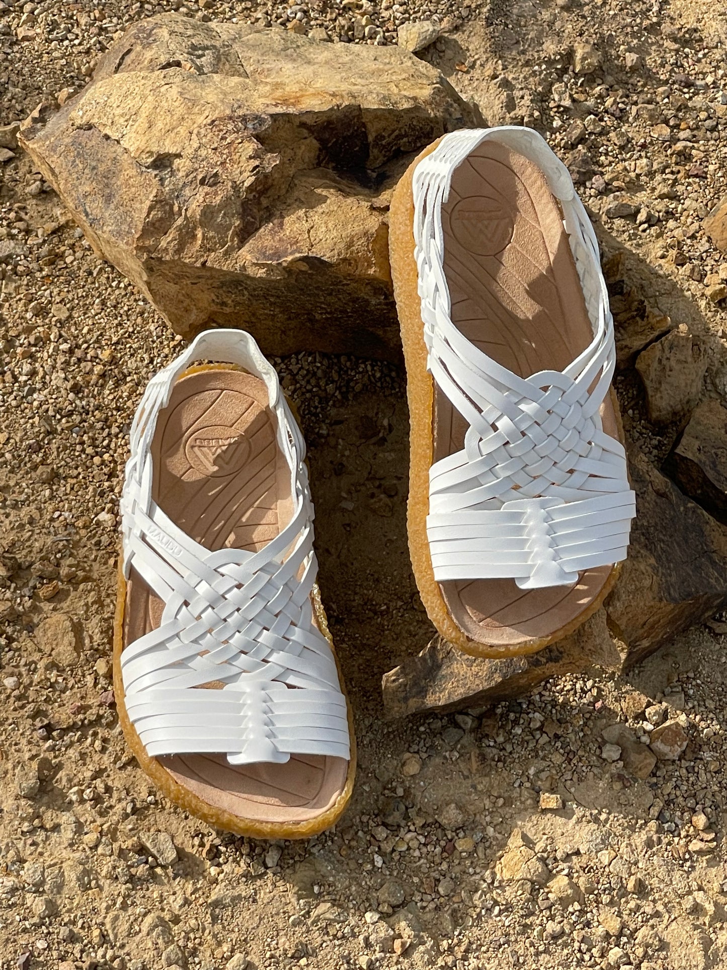 Women's Canyon Vegan Leather | Crepe Gum Rubber | Off-White | Tan