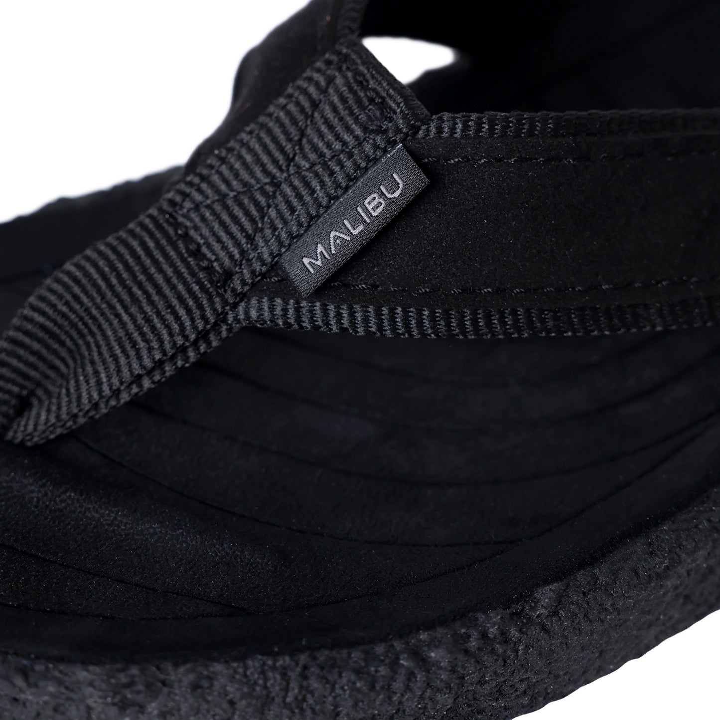 SURFRIDER | SUEDE VEGAN | NYLON | CREPE GUM RUBBER | BLACK
