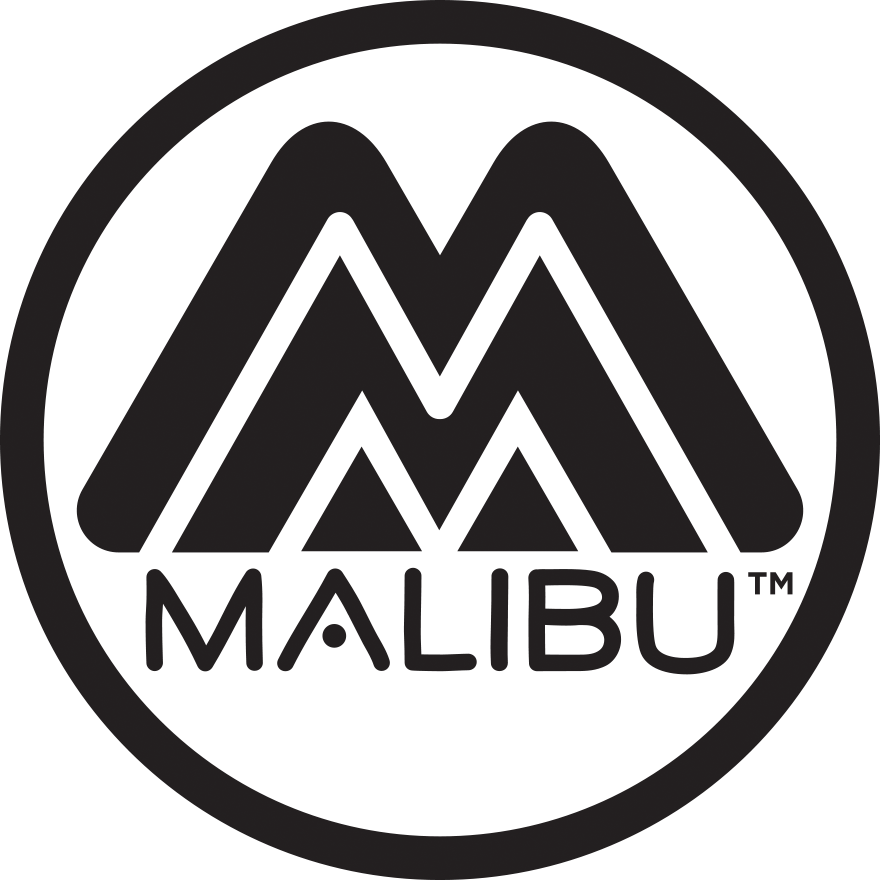 Women's Malibu Badge T - Blue/White