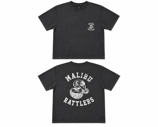 Men's Rattlers Crewneck T - Black-washed