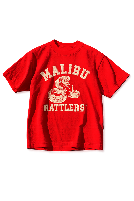 Youth Malibu Rattlers T - Orange/White