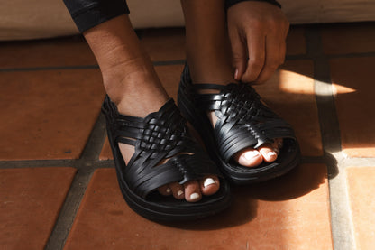 Women's Canyon | Vegan Leather | EVA Rubber | Black