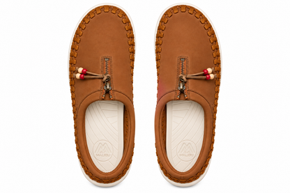 Enchanto Clog | EVA Rubber | Vibram Sole | Walnut | Off-White | Black