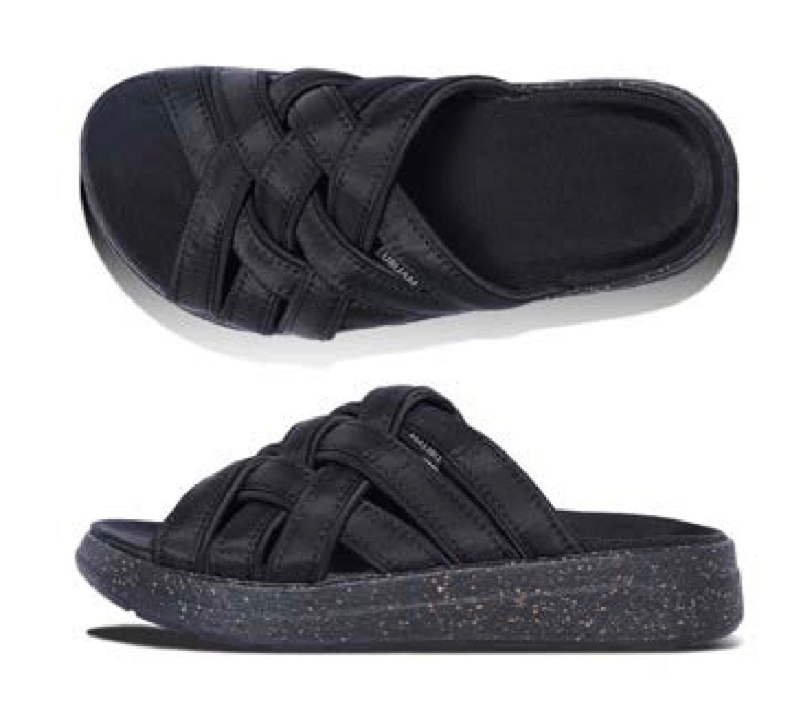 Zuma LX Recycled Poly | Cork Rubber | Black | Black