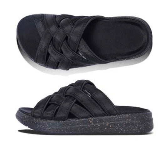 Zuma LX Recycled Poly | Cork Rubber | Black | Black