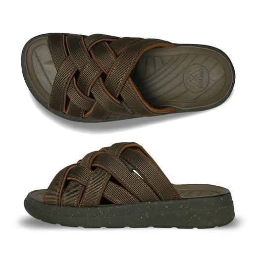 Zuma LX | Recycled Poly | Cork Rubber | Olive
