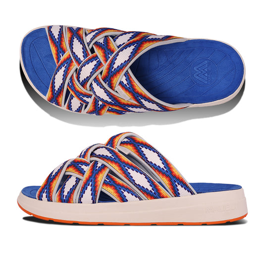 Zuma LX Aztec Recycled | Royal | Orange | Off White
