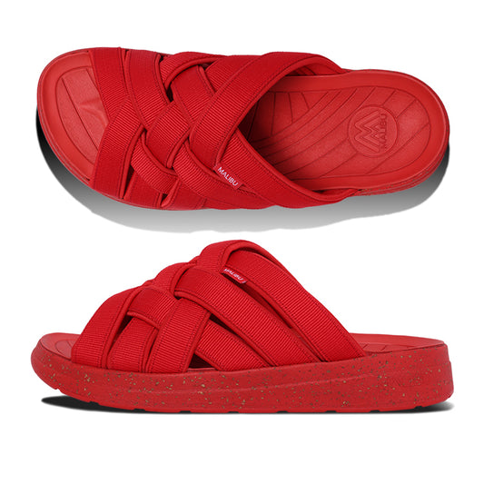Zuma LX Recycled Poly | Cork Rubber | Red | Red