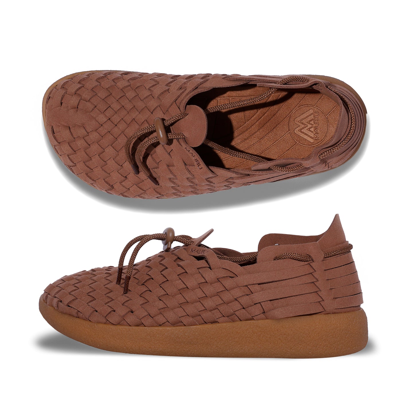 Men's Latigo | Suede Vegan Leather | Crepe Rubber | Walnut