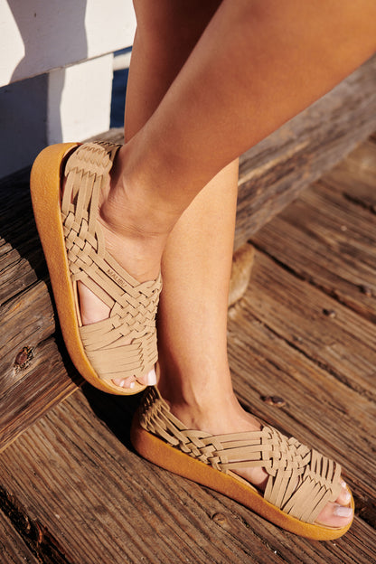 Women's Canyon | Suede Vegan Leather | Rubber - Taupe/Tan