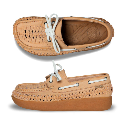 Skipper Boat Shoe | Tan | Tan