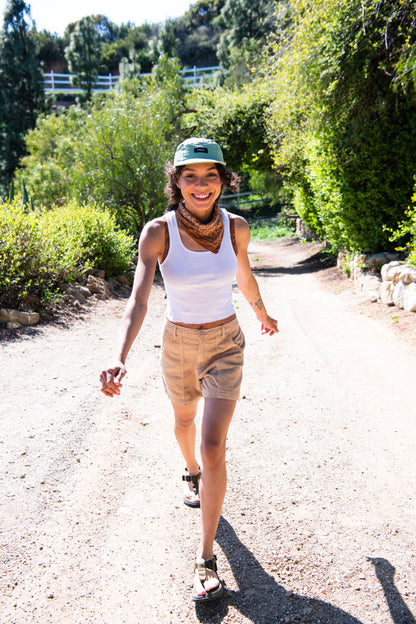 Solstice | Recycled Nylon| EVA | Vibram Rubber Sole | Olive
