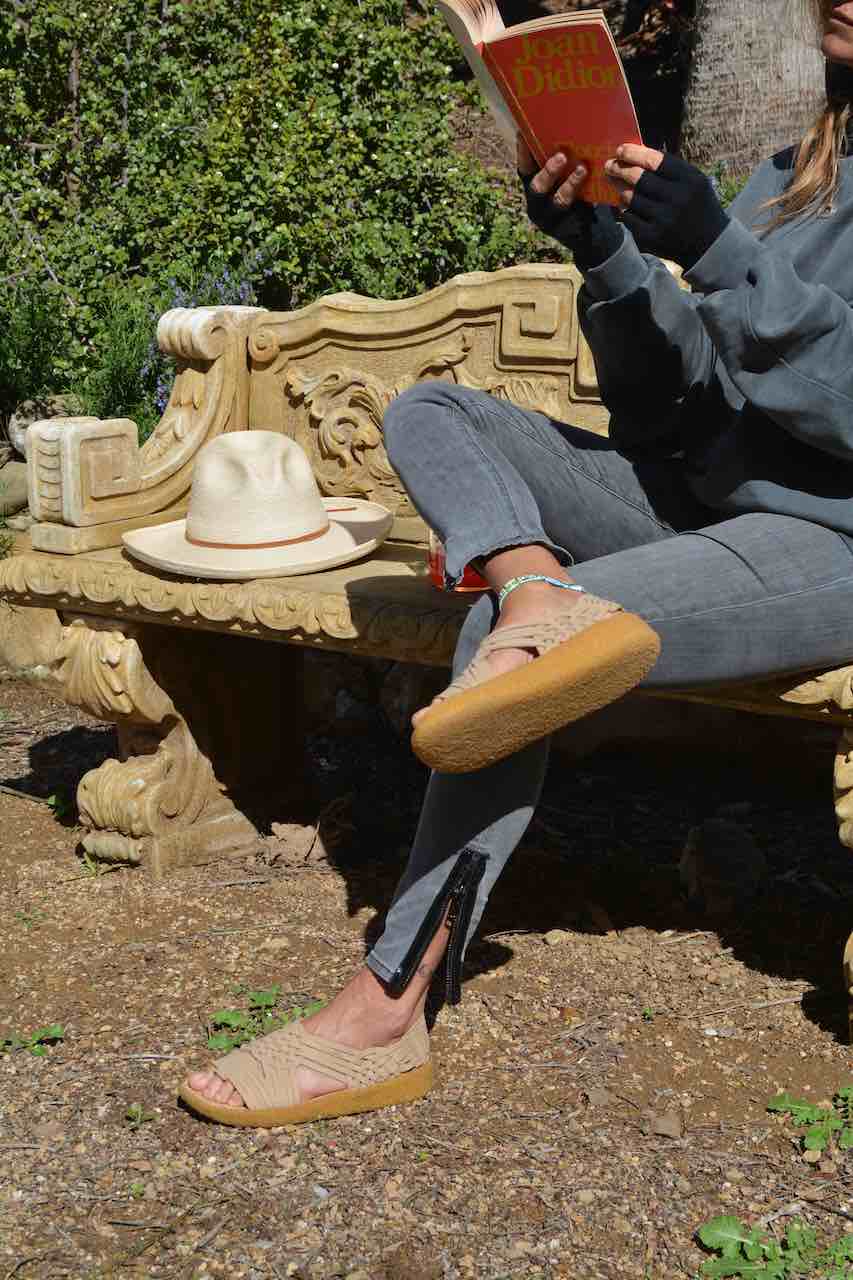 Canyon Walk Slip on Sandals in Storm Tan