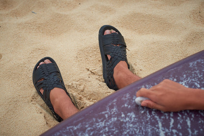 Men's Canyon Classic | Vegan Leather | EVA Rubber | Black