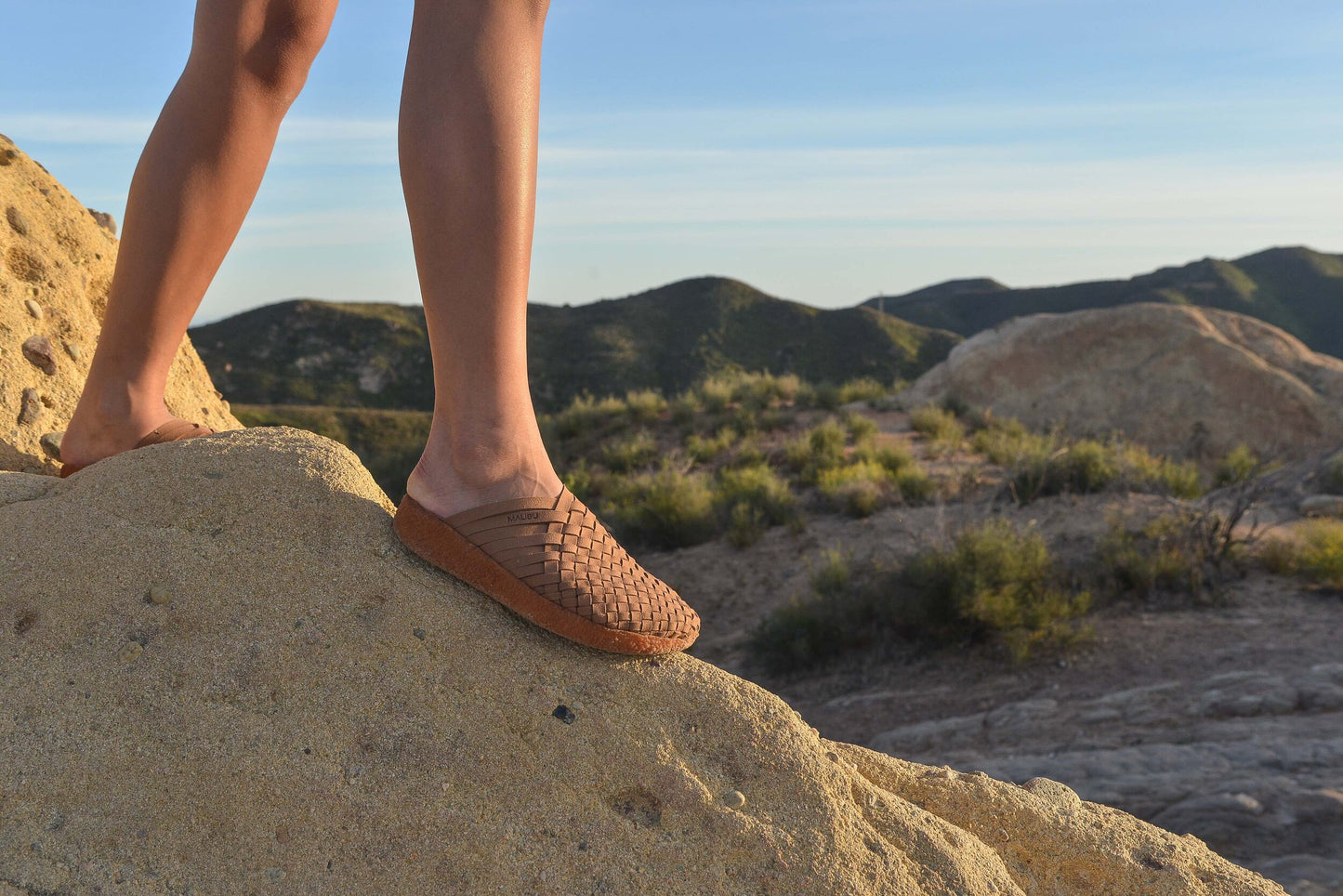 Women's Colony | Suede Vegan | Crepe | Walnut | Tan