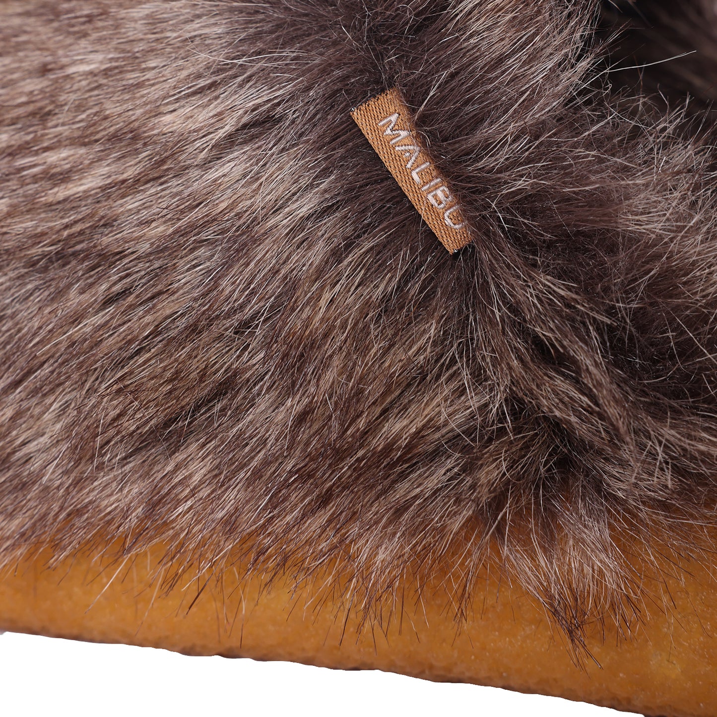 Men's Coyote Mule | Faux Fur | Crepe Rubber