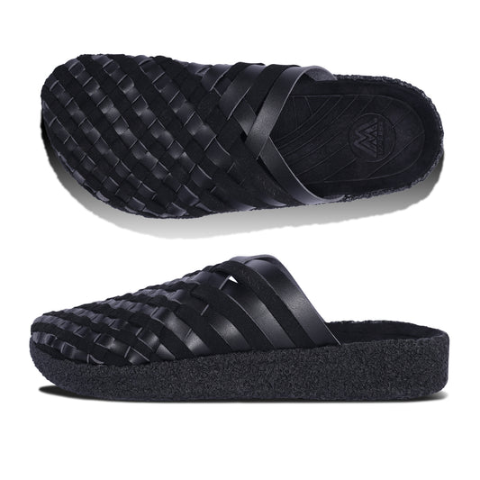 Men's Colony | Vegan Suede | Crepe | Black