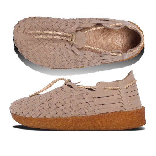 Men's Latigo | Suede Vegan Leather | Crepe Rubber | Beige