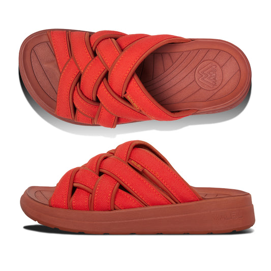 Women's Zuma LX Slide | Nylon | Neoprene | Rubber | Sienna Red