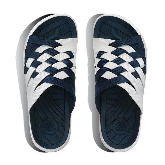 WOMEN'S ZUMA | NYLON SLIDE | NAVY | WHITE