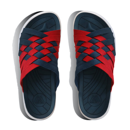 MEN'S ZUMA | NYLON TEAM SLIDE | NAVY | RED | WHITE